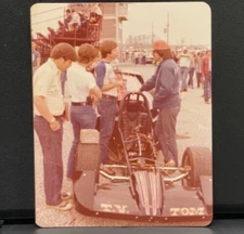 VRHTF NHRA VTG 1979 PHOTO OF "TV TOMMY" IVO's JET DRAGSTER-YORK 4" X 6" PHOTO