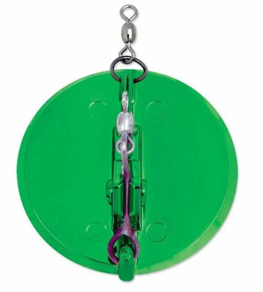 Luhr Jensen Dipsy Diver Size 1 Large Metallic Green 0935 for sale