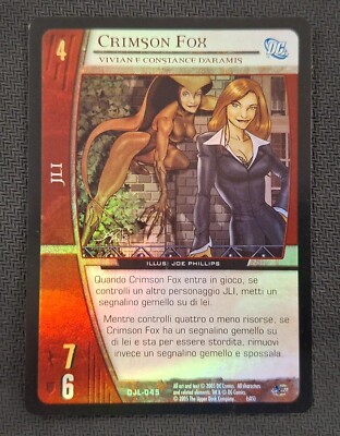 VS System TCG - Crimson Fox /Vivian und Constance D'Aramis - DJL-045 Foil ita
