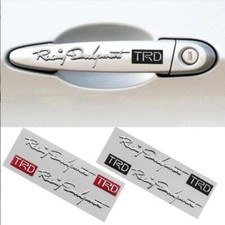 2 stk. Türen Hand Griff 3D Auto Aufkleber Auto Styling Logo 3D Abzeichen für Trd