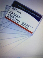 10 Pack Medicare and social security card holders  (10 each)
