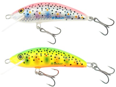 Leurre Flottant Hunter Tekla 2,5cm 1g, Pour Aspe Chevesne, Couleurs Multiples