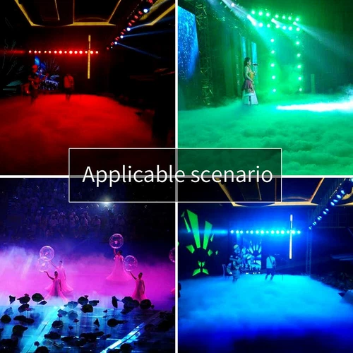 1200W LED Smoke Machine RGB Fog Machine Halloween Stage Disco Club Party Remote - Picture 8 of 24