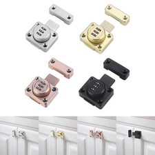 Mechanical Password Rotary Hasp Locks Keyless 3 Digit Dial Combination cam Lock
