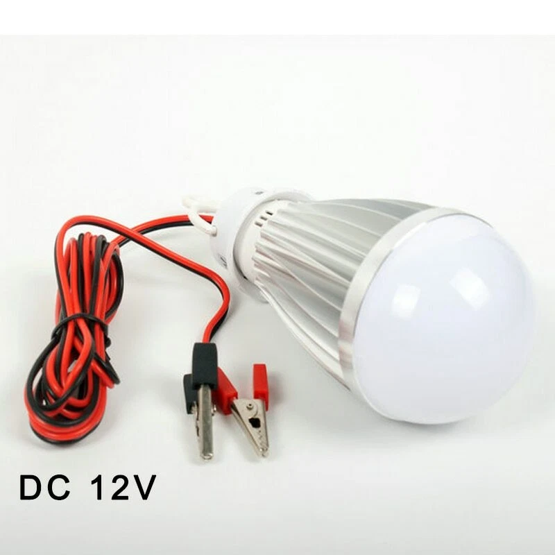 Portable LED Lamp DC 12V Bulb 3 6 9 12 15 18W Outdoor Tent Camp Fishing Lighting