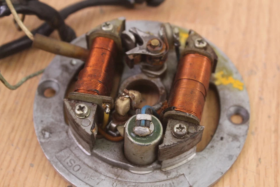 Estator Suzuki MT50 1973 / Magneto / Mag  Foto 2 de 4
