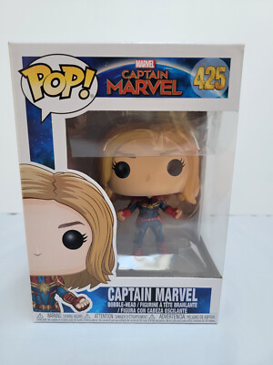Funko Pop Captain Marvel #425 in Box Figure Toy