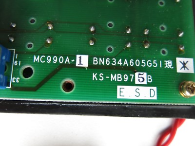 MITSUBISHI MC990 _ MITSUBISHI MB958A OPERATION BOARD | eBay