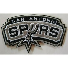 San Antonio Spurs Embroidered PATCH~@ 3 1/8 x 2 1/8~Iron or Sew On~NBA