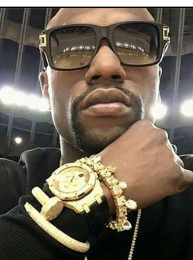DITA Grandmaster Two✓ Sunglasses Black 18k Gold Plating Clear