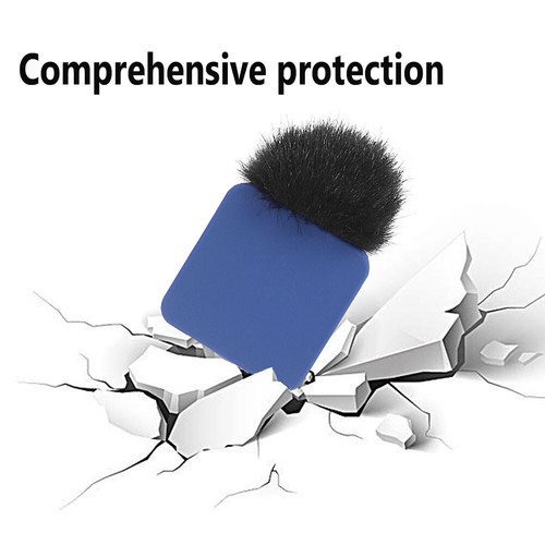 3pcs Silicone Case for RODE Wireless Go II Microphone Portable Protective Cover - Zdjęcie 7 z 11