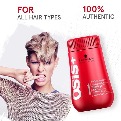 Schwarzkopf Professional Osis Dust It Mattifying Powder, 0.35 Oz Free Shipping - Picture 4 of 5