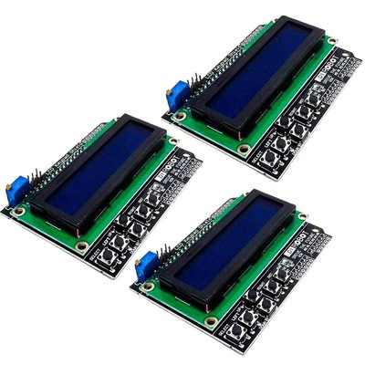 Kompatibel mit HD44780 LCD Keypad Shield 16x2 LCD1602 Expansion Board Modul 5V