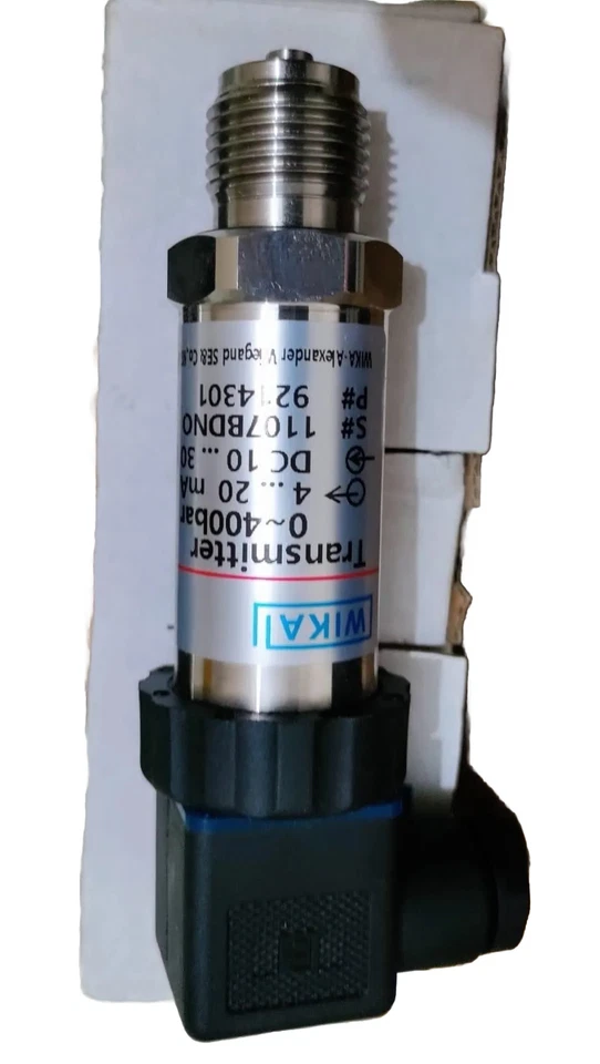 WIKA Pressure Transmitter/Pressure Sensor 0-400Bar, 4-20mA, 8-30V (Original) - Image 3 of 3