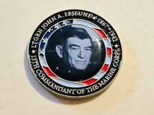 Challenge Coin - US Military - Lt. Gen. John Lejeune - 13th Marines Commandant