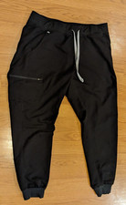 FIGS Zamora Scrub Pants Jogger Black - L 27.5" inseam W18SW2005T