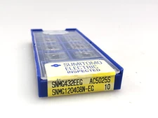 Sumitomo SNMG 432EEG AC5025S SNMG 120408N-EG Carbide Turning Inserts (Box of 10)
