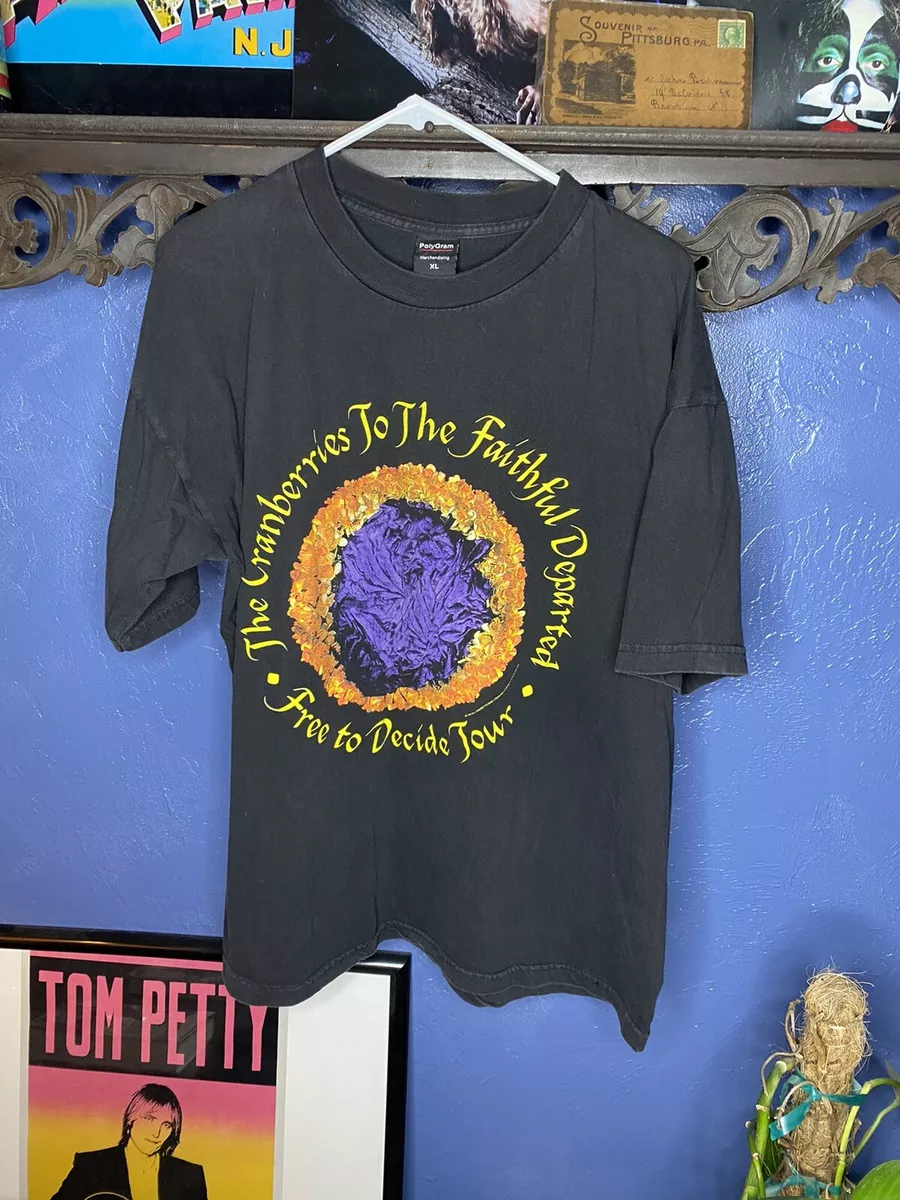 Vintage The Cranberries T Shirt 1996 Free To Decide Tour Mens XL Vtg 90s