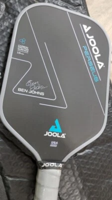 NEW Joola Ben Johns PERSEUS CFS 16mm Carbon Pickleball Paddle Gen2 Black (18516)