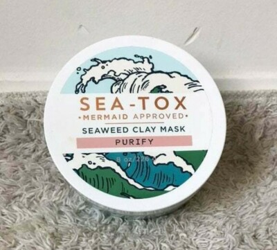 1 Bath & Body Works Sea -Tox Mermaid Approved Seaweed Clay Mask Purify 