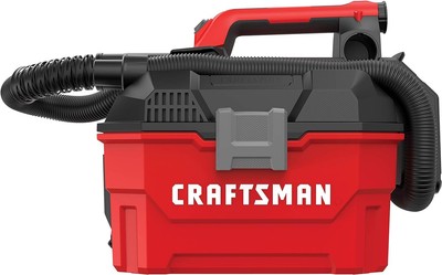 Craftsman 47121600 Wet/Dry Red Corded Portable Vacuum Cleaner for 