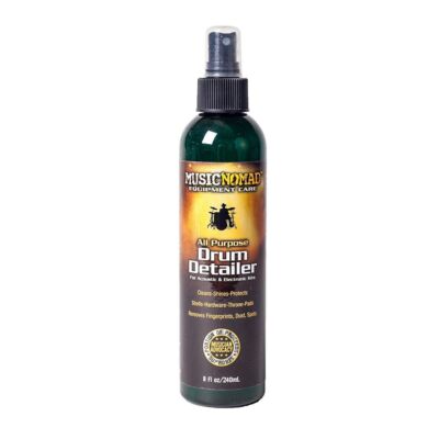 MUSIC NOMAD Drum Detailer (MN110) - Drum Cleaner for Acoustic and Electronic Kit