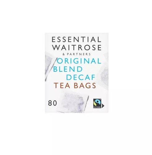 Waitrose Tea Square & Original Round Tea Bags Everyday Decaf Black Tea Blend - Picture 5 of 5