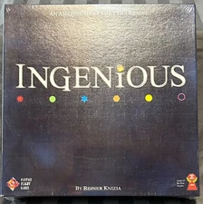 2004 Fantasy Flight Games Ingenious Game. Brand New in Open Box. Re-Shrinkwrap!