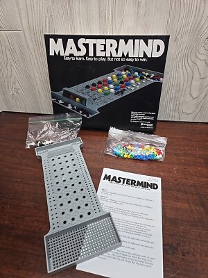 Pressman Mastermind Strategy Board Game 2 Player CIB New