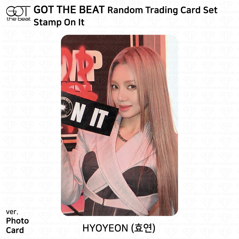 GOT The Beat Official Random Trading Card Stamp On It GOT The Beat Official Random Trading Card Stamp On It