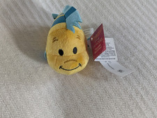 Disney Princess Little Mermaid Animal Plush: 5" Flounder Fish New