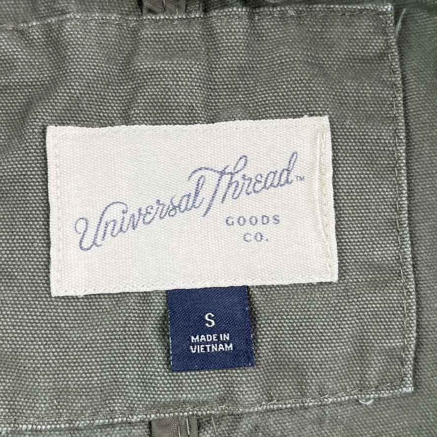 Universal Thread Jacket Womens Small Green Canvas… - image 5