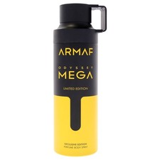 2 Pack Odyssey - Mega Limited Edition by Armaf for Men - 6.8 oz Body Spray