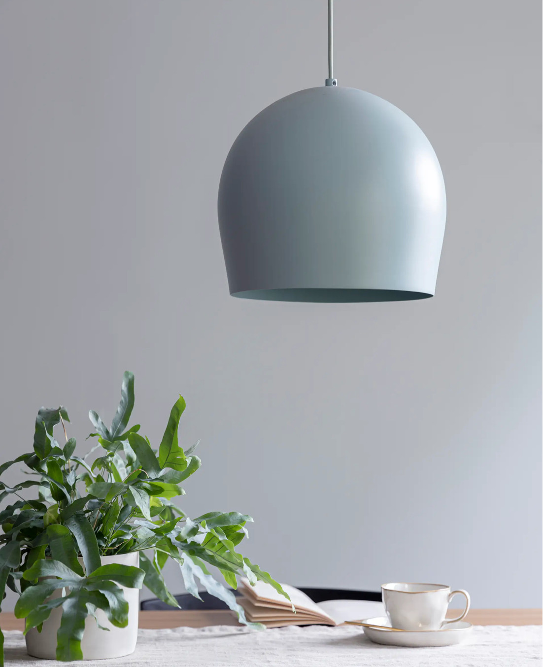 New Garden Trading Grafton Pendant Light in Tarn Blue RRP £120