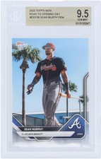 Sean Murray Atlanta Braves 2025 Topps Road to Opening Day #OD-158 BGS 9.5 Card