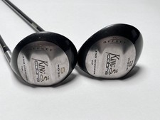 Cobra King Cobra 350 3 & 5 Fairway Wood Set 15* 18* Stiff Graphite Mens RH