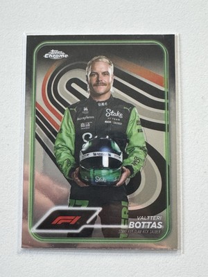 2024 Topps Chrome F1 Valtteri Bottas #13