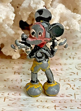 Vintage Disney 1940's Charbens Salco Diecast Mickey Mouse Barrel Organ Figurine