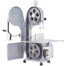 Uimoso 1500W Electric Meat Cutting Bandsaw with Stainless Steel Construction