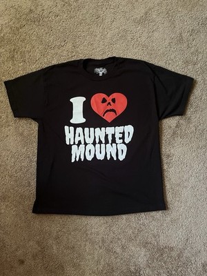 I ❤️ HAUNTED MOUND XL SHIRT NEVER WORN | eBay
