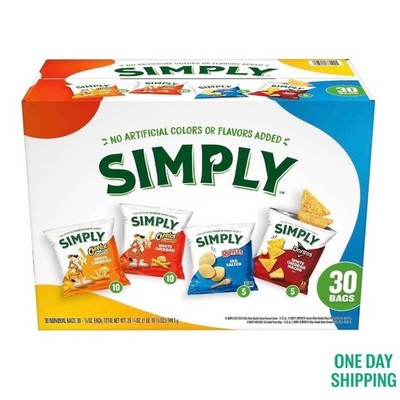 Frito-Lay Simply Mix Variety Pack 30 Ct   Healthy Snack Pack