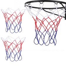 2 Pack Mini Basketball Nets Replacement 8 Loops Basketball Hoop Net for Indoor