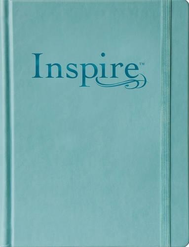 Библия Tyndale Inspire-NLT (в кожаном переплете) Inspire: Крупный шрифт (ИМПОРТ ИЗ Великобритании)
