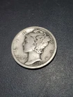 1926-P Mercury Silver Dime - Vg 90 % Silver