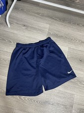 Vintage 90s Nike Shorts Men s Size M Blue Football Soccer Rare