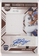 2018 Elite Extra Edition USA Collegiate Silhouette 43/99 Jake Agnos Auto hg6