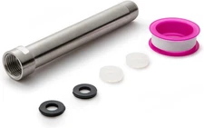 OFFO Shower Head Extension Arm, Brushed Nickel Shower Arm Extension Shower Head