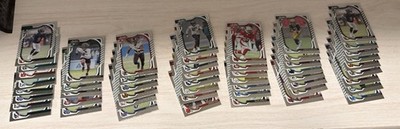 Panini Absolute NFL Shiny/Refractor Football Cards Lot