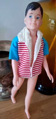 Vintage Barbie Clone _ very rare Hongkong RICKY CLONE doll 1960's _ VHTF