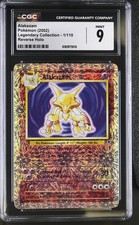 CGC 9 MINT Alakazam 1/110 Legendary (Collection) Reverse Holo Pokemon Card